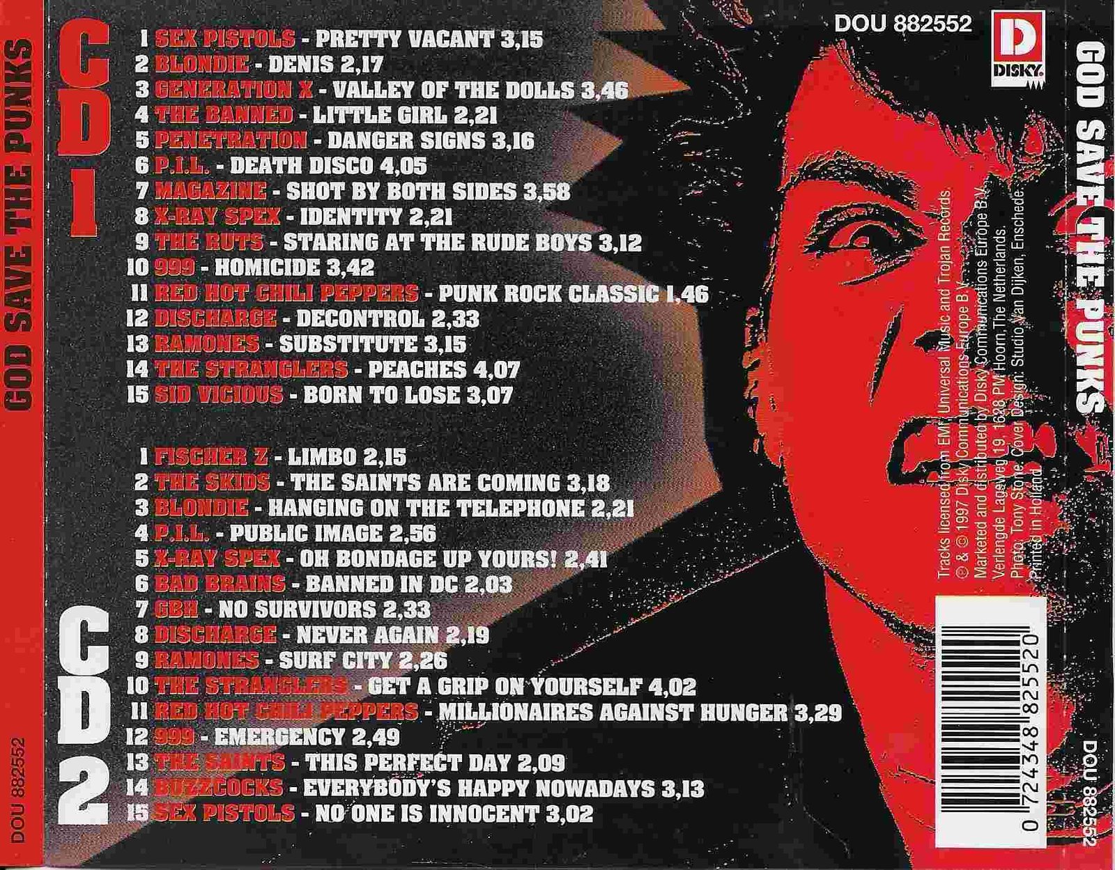 Back cover of DOU 882552